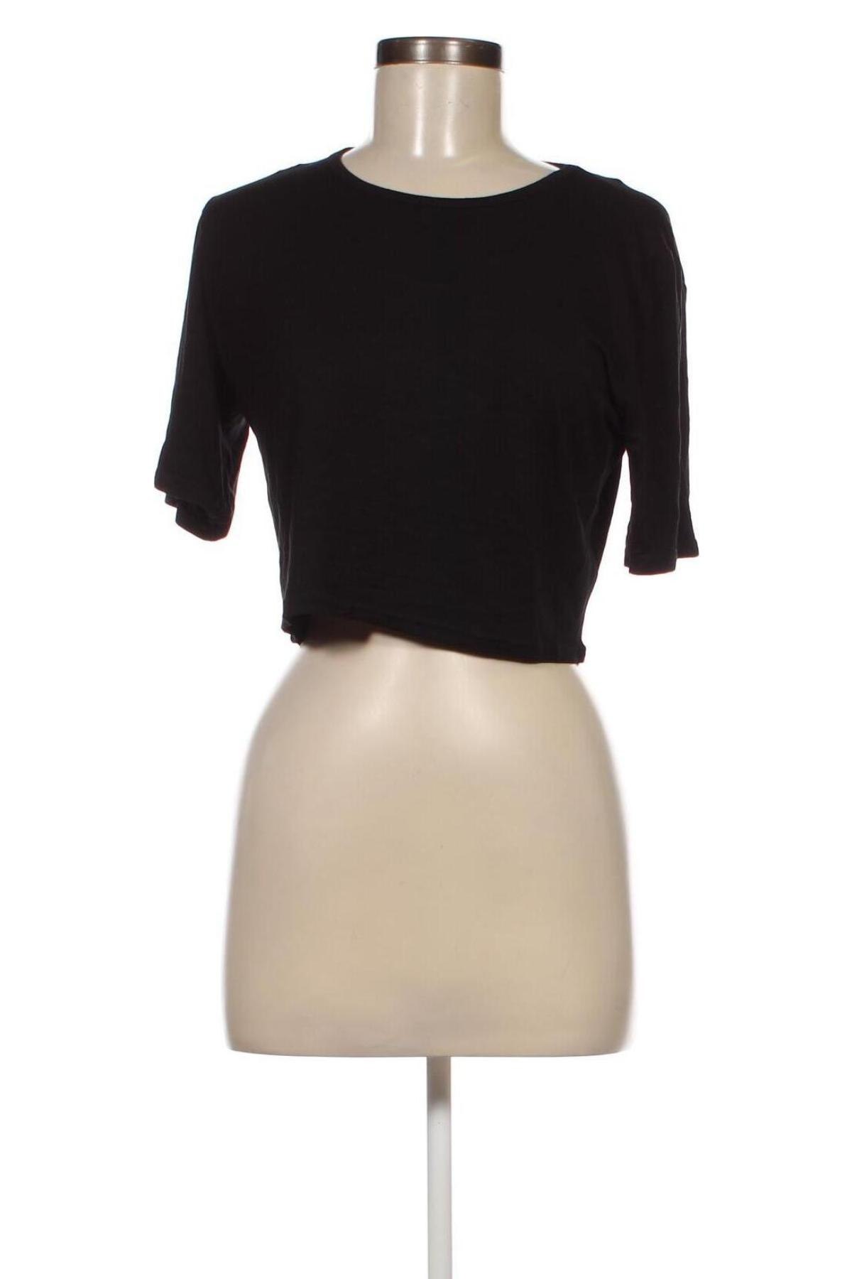 Дамска блуза Boohoo, Размер XL, Цвят Черен, Цена 12,40 лв.
