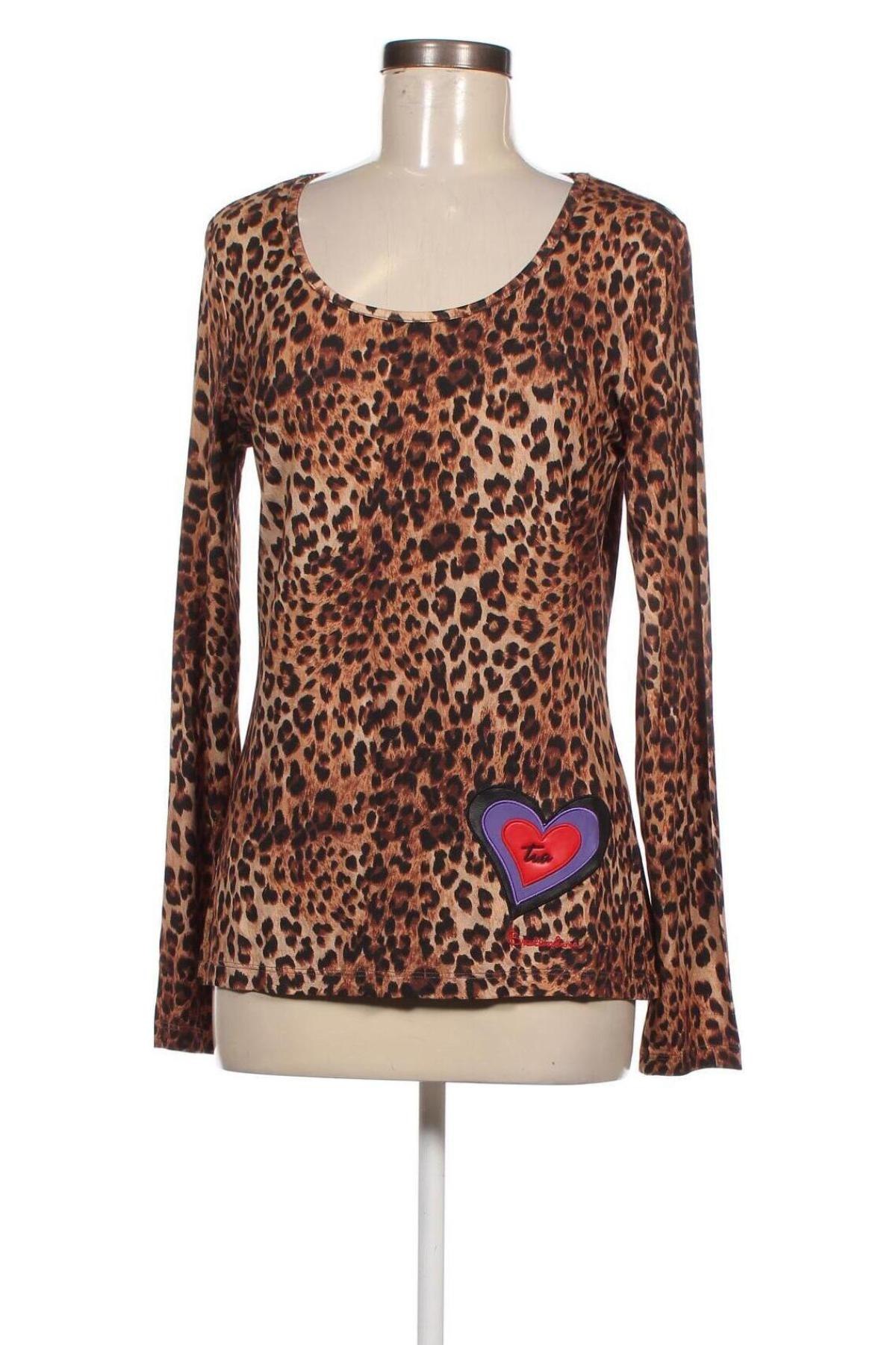 Дамска блуза Braccialini, Размер L, Цвят Кафяв, Цена 100,50 лв.