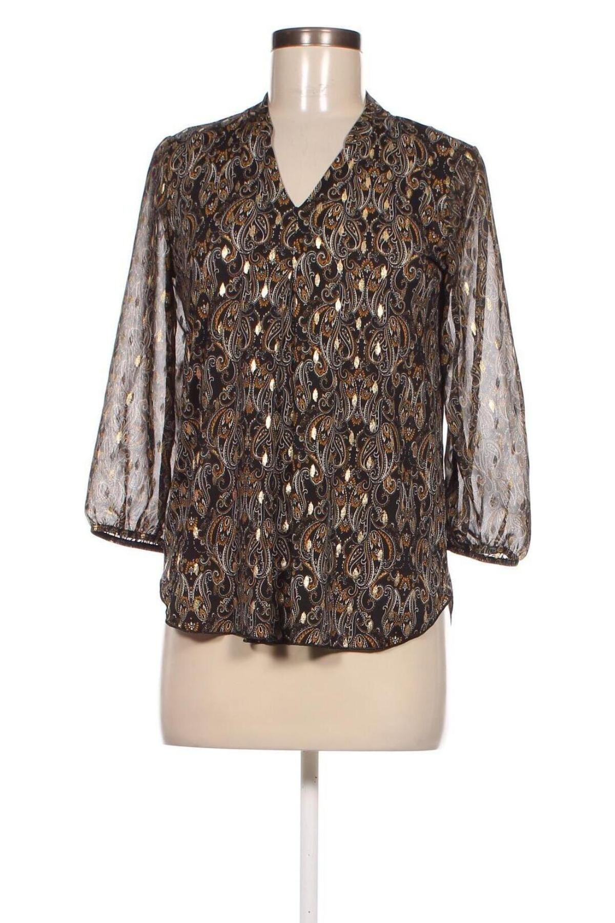Дамска блуза Cache Cache, Размер M, Цвят Многоцветен, Цена 7,90 лв.