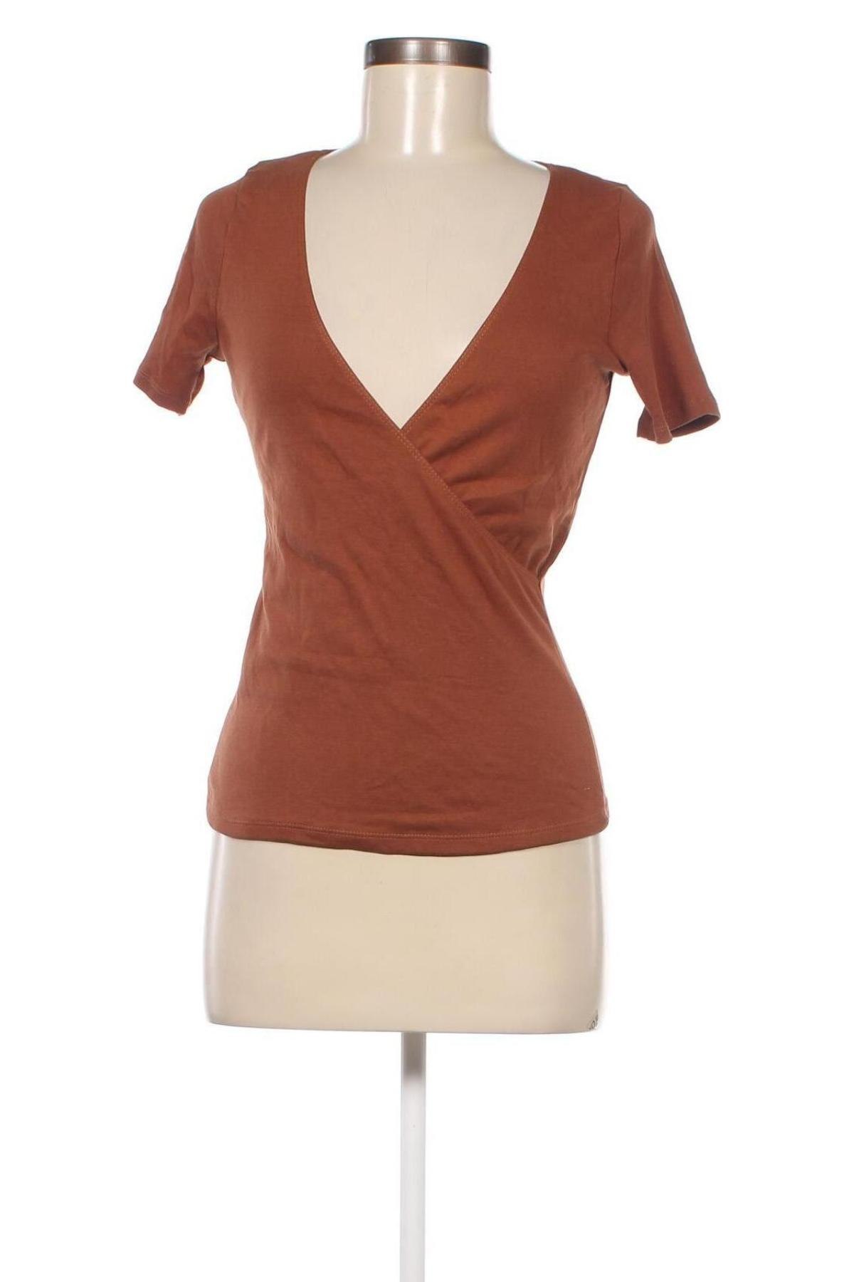 Γυναικεία μπλούζα Chicoree, Μέγεθος S, Χρώμα Καφέ, Τιμή 2,47 €