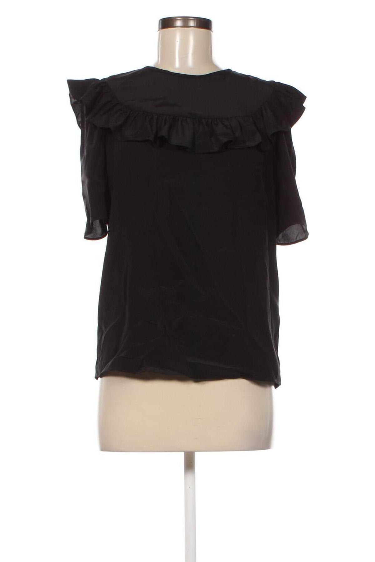 Дамска блуза Claudie Pierlot, Размер M, Цвят Черен, Цена 67,50 лв.