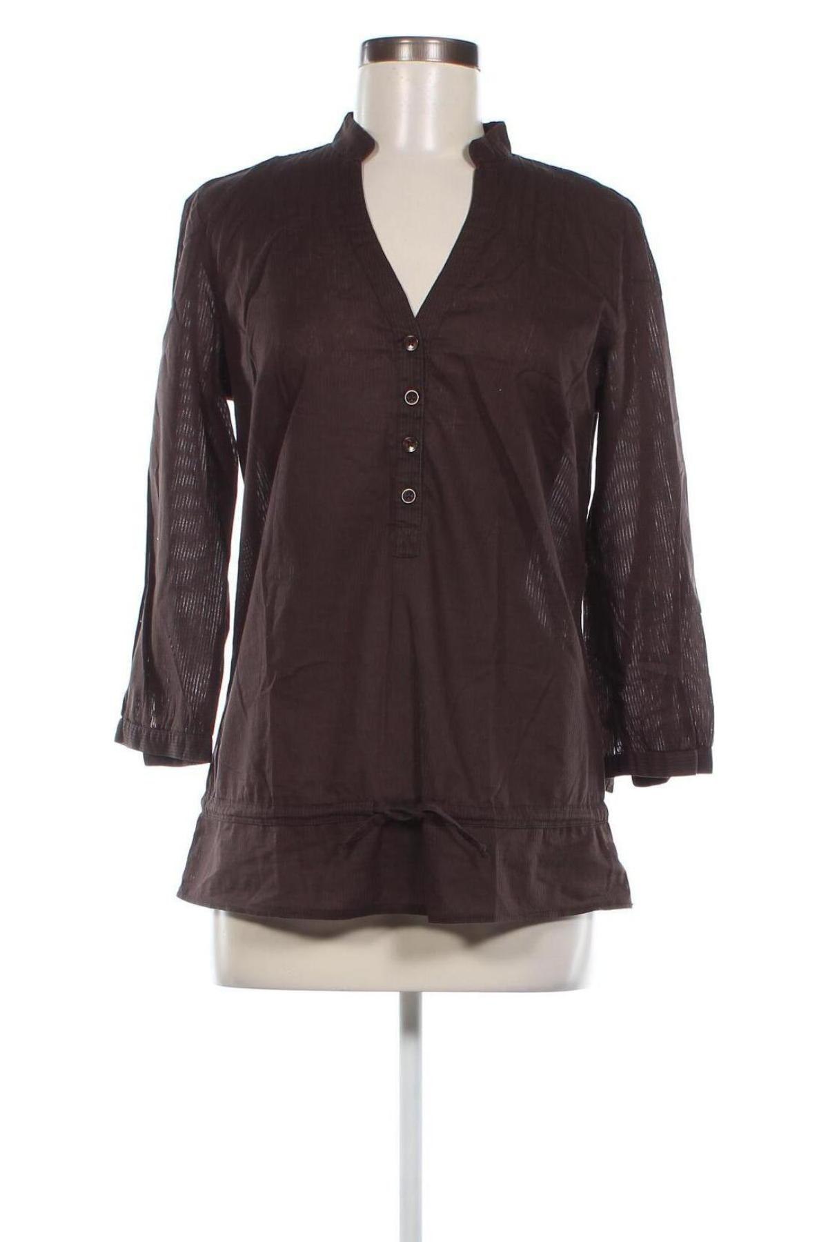 Γυναικεία μπλούζα Clockhouse, Μέγεθος L, Χρώμα Καφέ, Τιμή 1,75 €