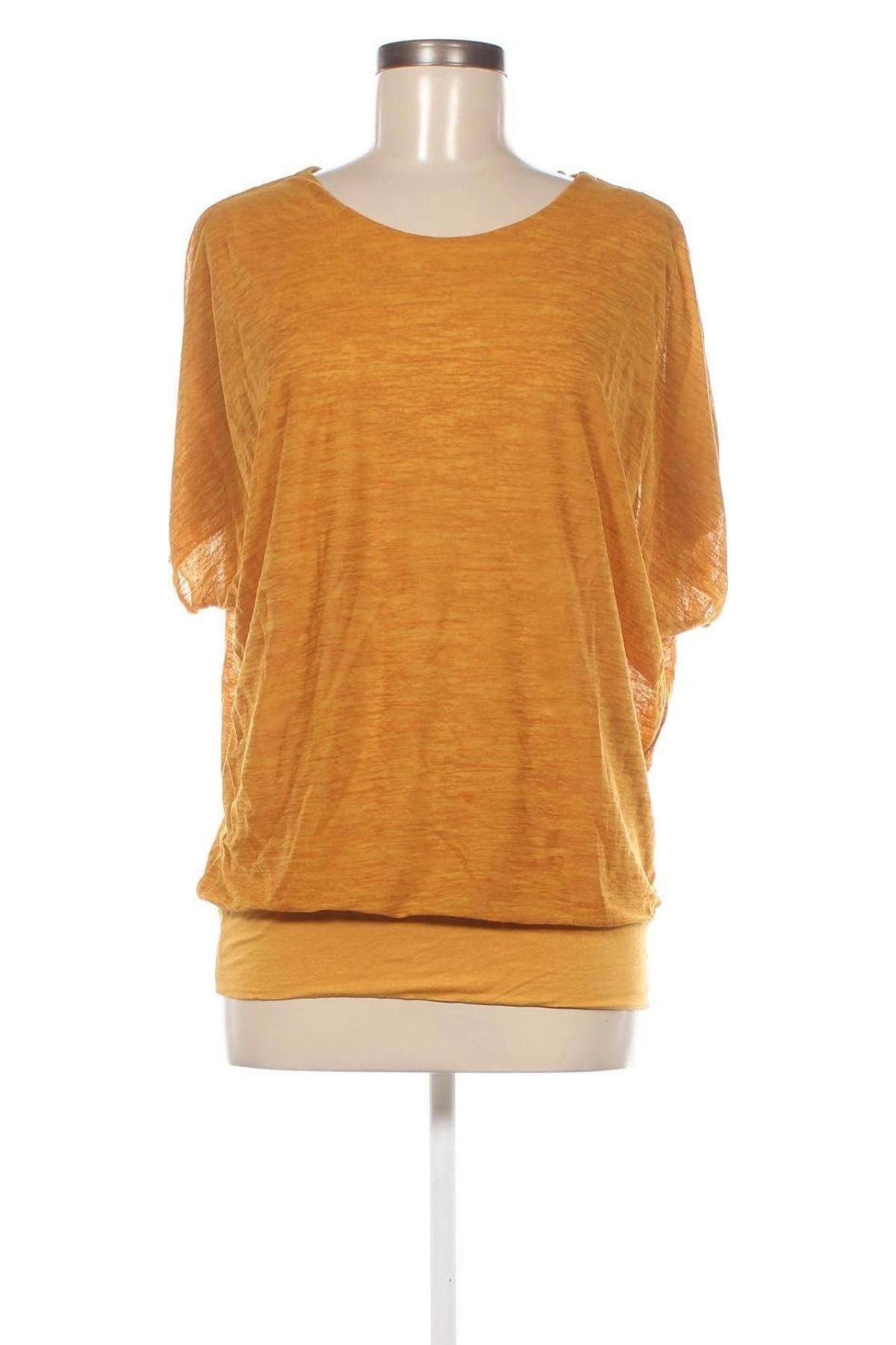 Γυναικεία μπλούζα Colloseum, Μέγεθος L, Χρώμα Κίτρινο, Τιμή 4,70 €