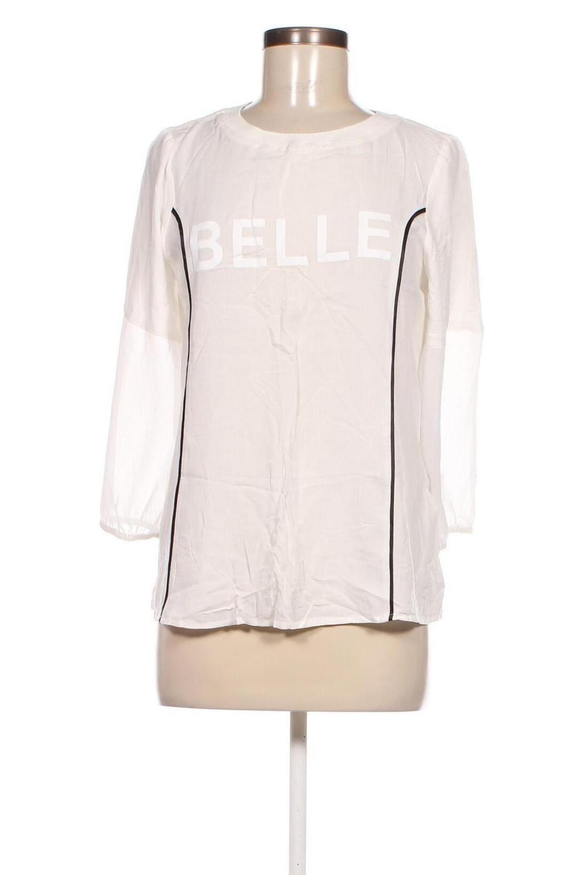 Γυναικεία μπλούζα Comma,, Μέγεθος S, Χρώμα Λευκό, Τιμή 8,72 €