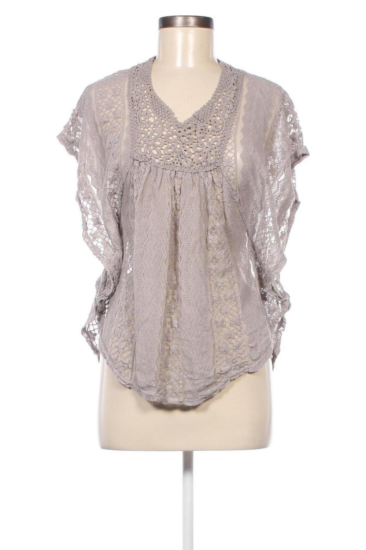 Γυναικεία μπλούζα Creme Fraiche, Μέγεθος S, Χρώμα Γκρί, Τιμή 4,91 €