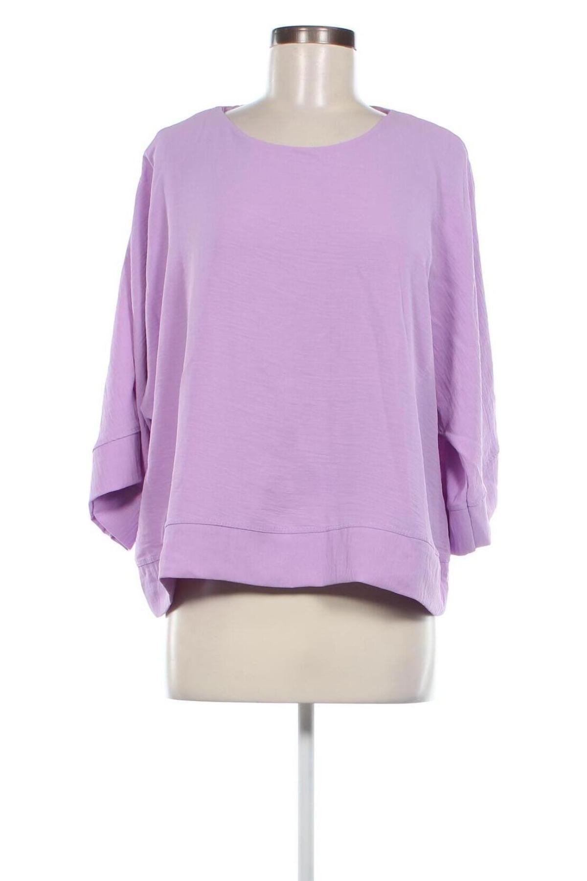 Damen Shirt Creme Fraiche, Größe S, Farbe Lila, Preis 2,84 €