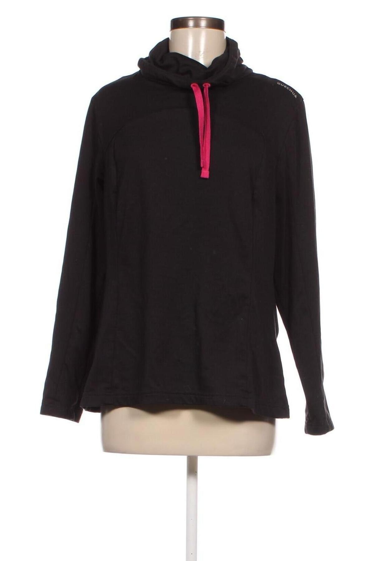 Bluză de femei Decathlon, Mărime XL, Culoare Negru, Preț 13,13 Lei