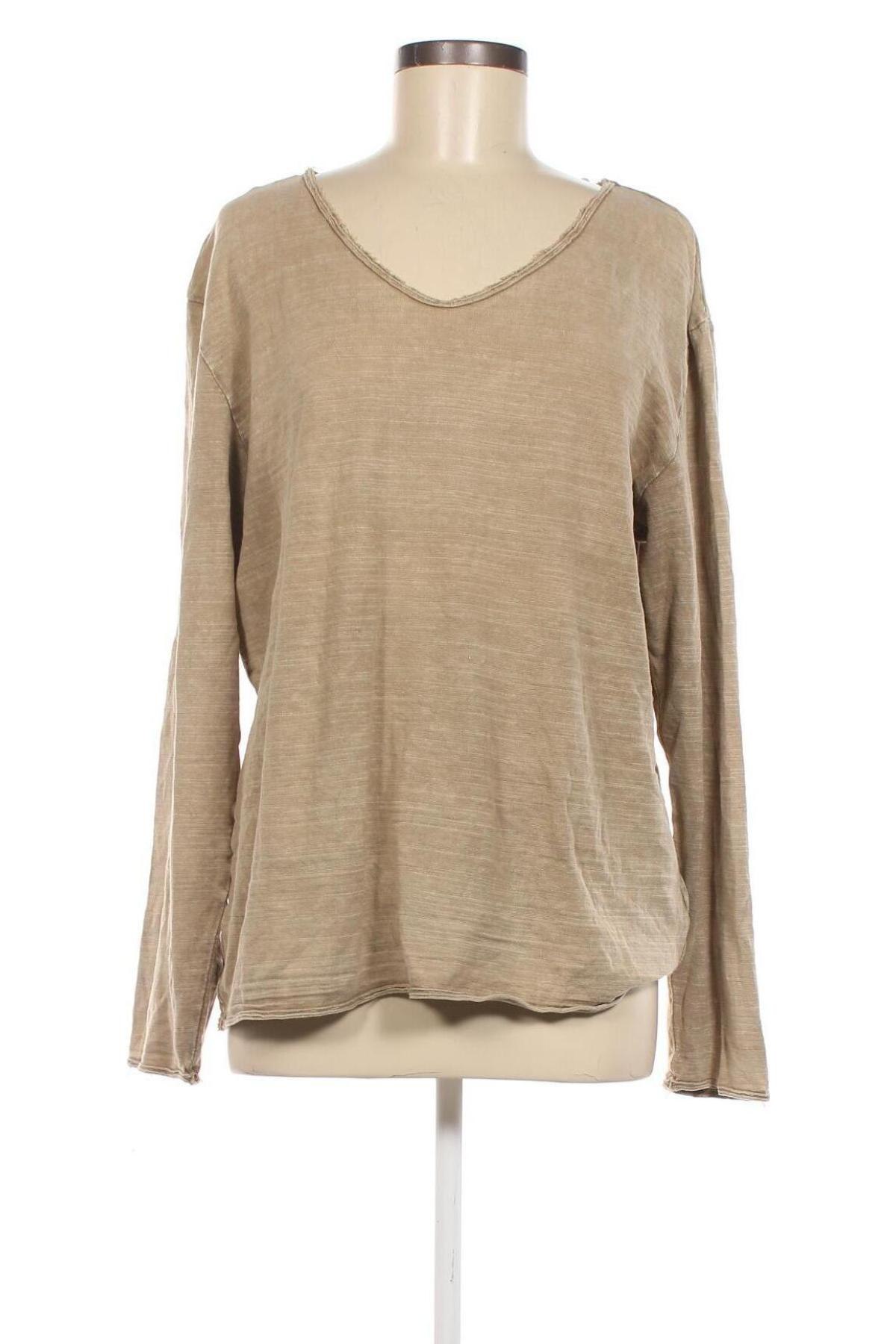 Γυναικεία μπλούζα Drykorn for beautiful people, Μέγεθος XL, Χρώμα  Μπέζ, Τιμή 29,39 €