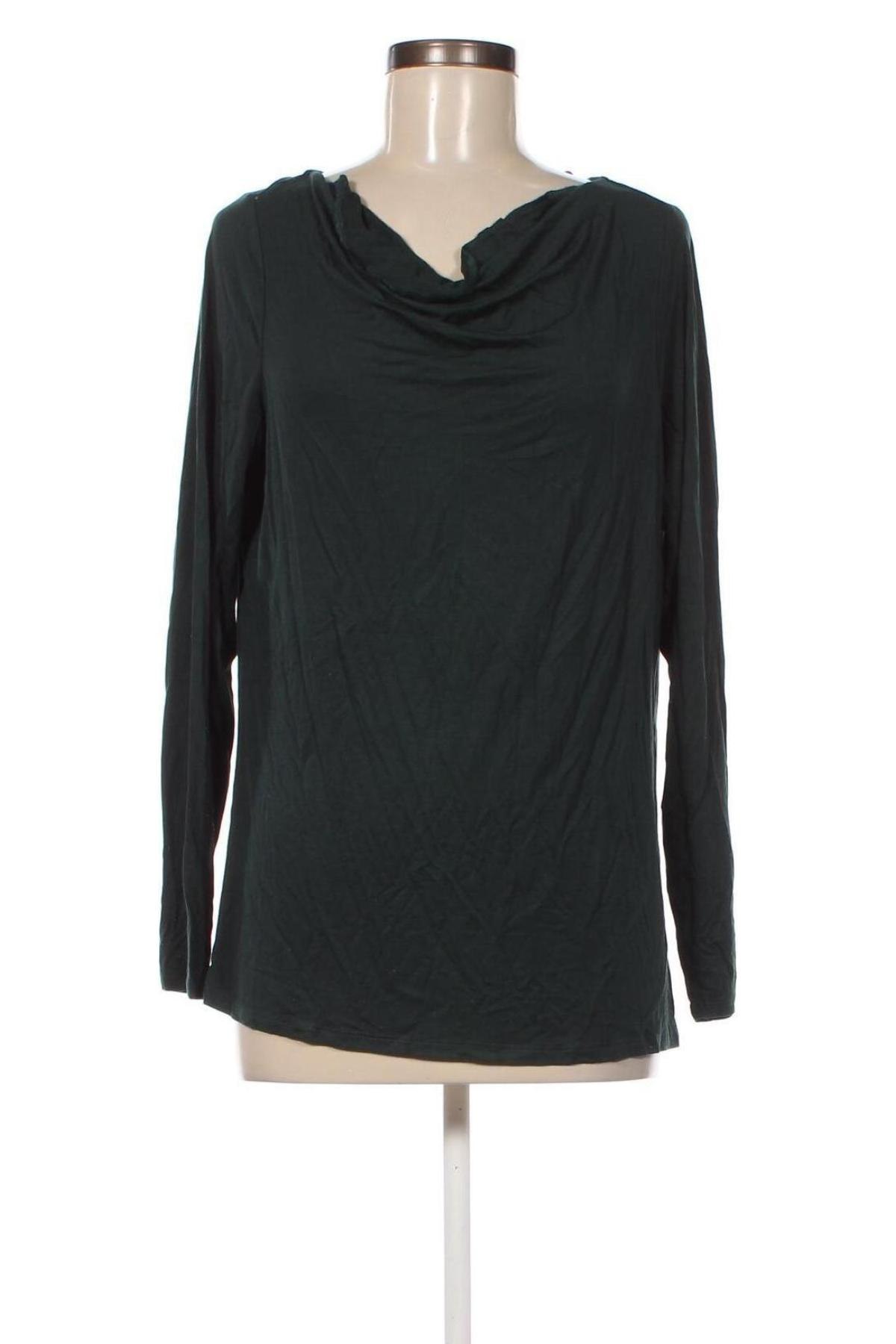 Дамска блуза Essentials by Tchibo, Размер M, Цвят Зелен, Цена 5,13 лв.
