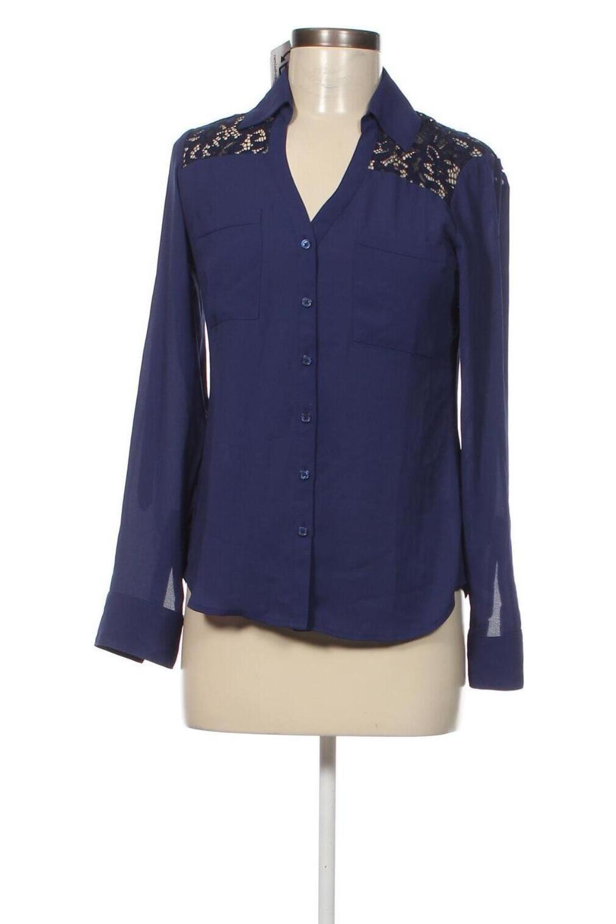 Damen Shirt Express, Größe XS, Farbe Blau, Preis 2,00 €