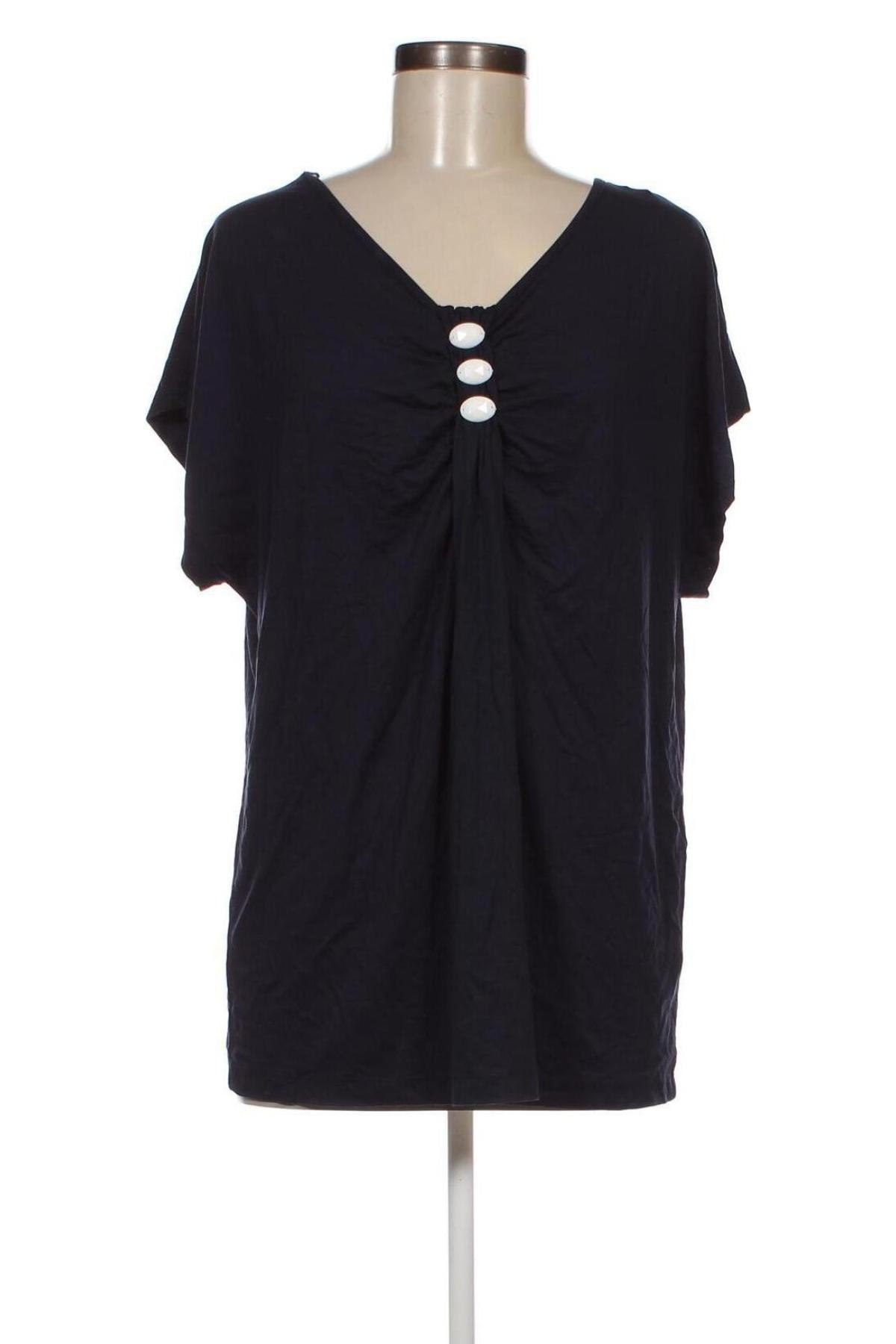 Γυναικεία μπλούζα Fair Lady, Μέγεθος L, Χρώμα Μπλέ, Τιμή 3,53 €