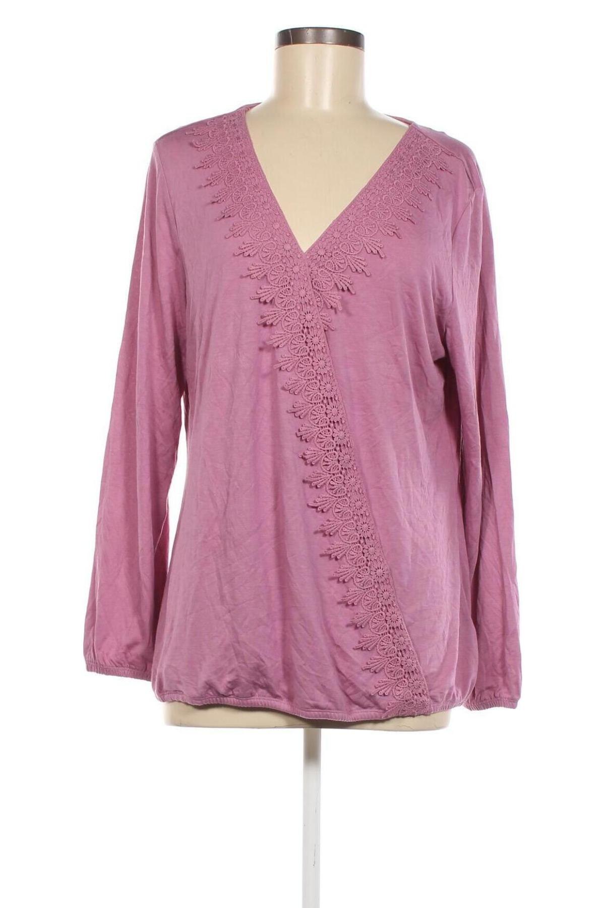 Γυναικεία μπλούζα Fair Lady, Μέγεθος XL, Χρώμα Βιολετί, Τιμή 11,75 €