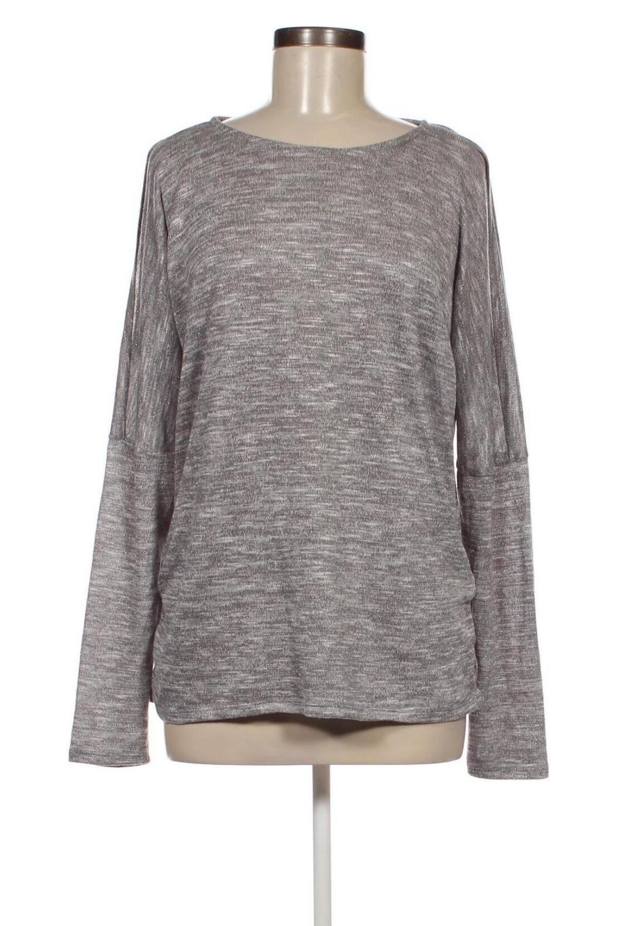 Γυναικεία μπλούζα Flame, Μέγεθος M, Χρώμα Γκρί, Τιμή 4,23 €
