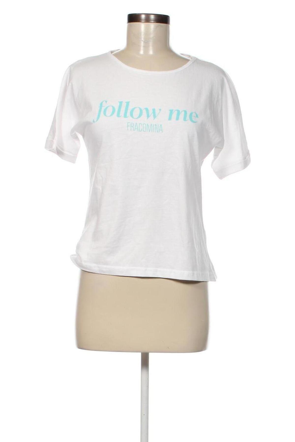 Damen Shirt Fracomina, Größe M, Farbe Weiß, Preis € 15,77