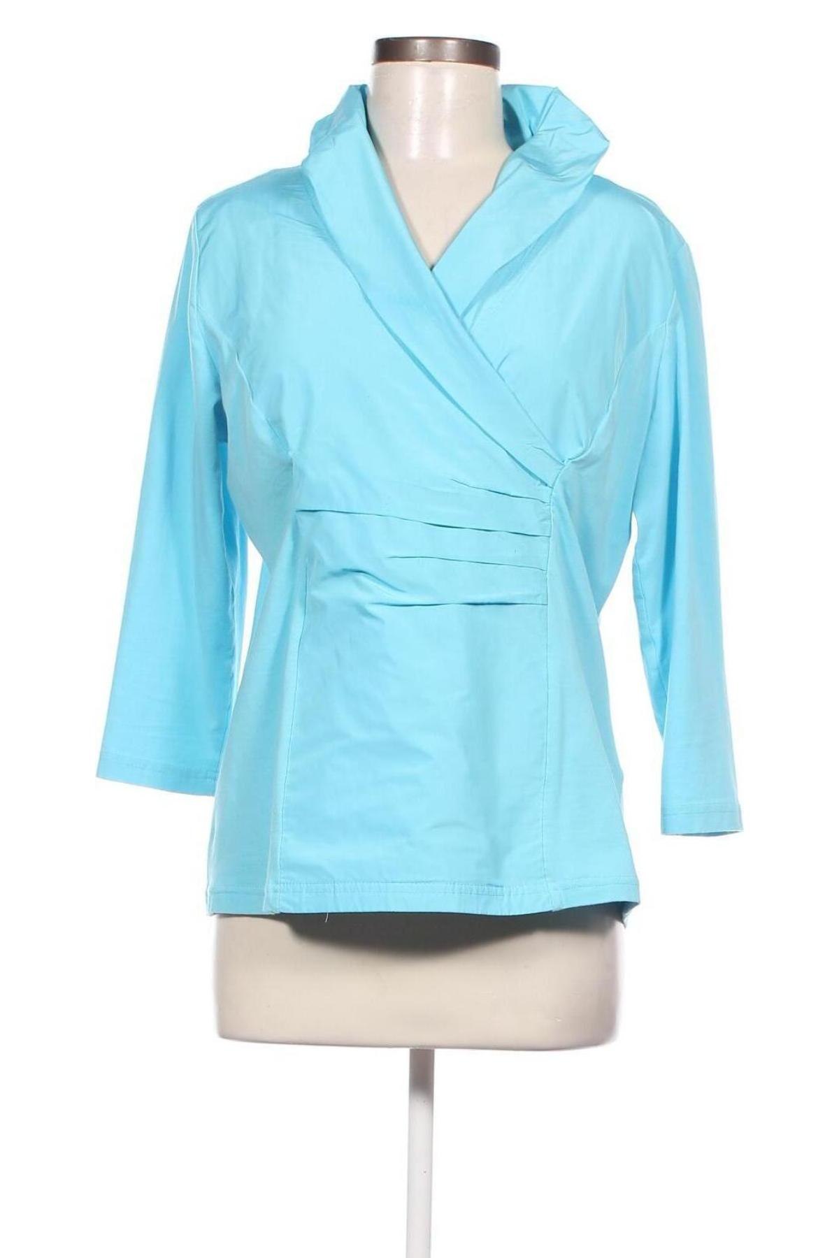 Γυναικεία μπλούζα Gina Laura, Μέγεθος M, Χρώμα Μπλέ, Τιμή 4,20 €
