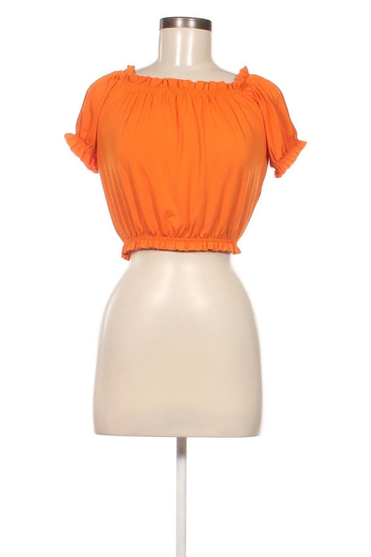 Дамска блуза Gina Tricot, Размер L, Цвят Оранжев, Цена 40,00 лв.