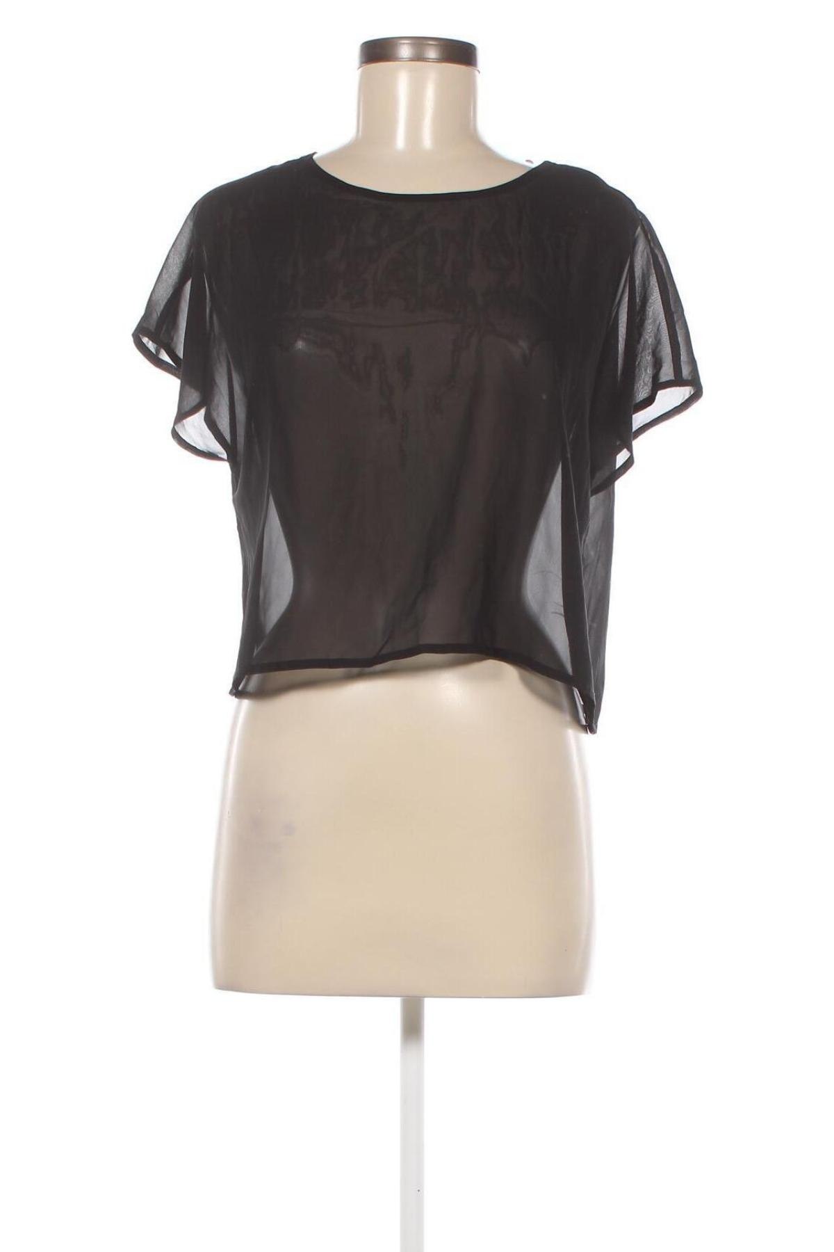 Дамска блуза Gina Tricot, Размер S, Цвят Черен, Цена 15,00 лв.