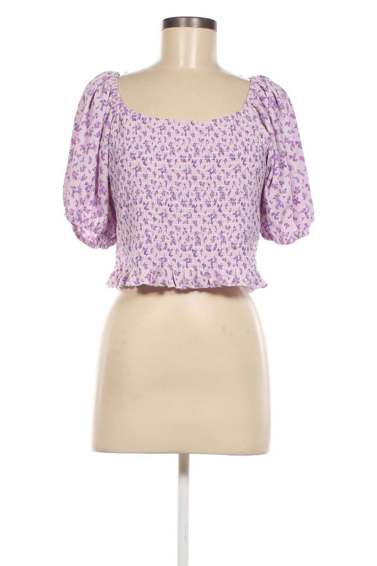 Дамска блуза Gina Tricot, Размер XXL, Цвят Лилав, Цена 12,30 лв.