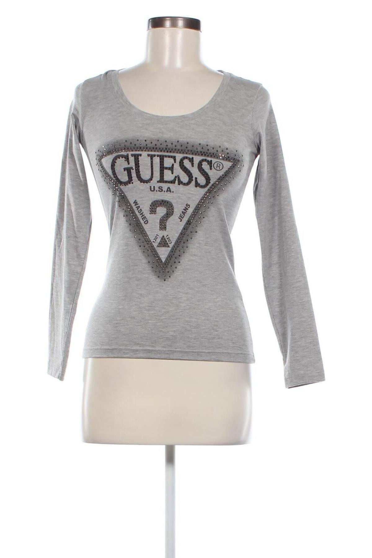 Bluză de femei Guess, Mărime S, Culoare Gri, Preț 111,84 Lei