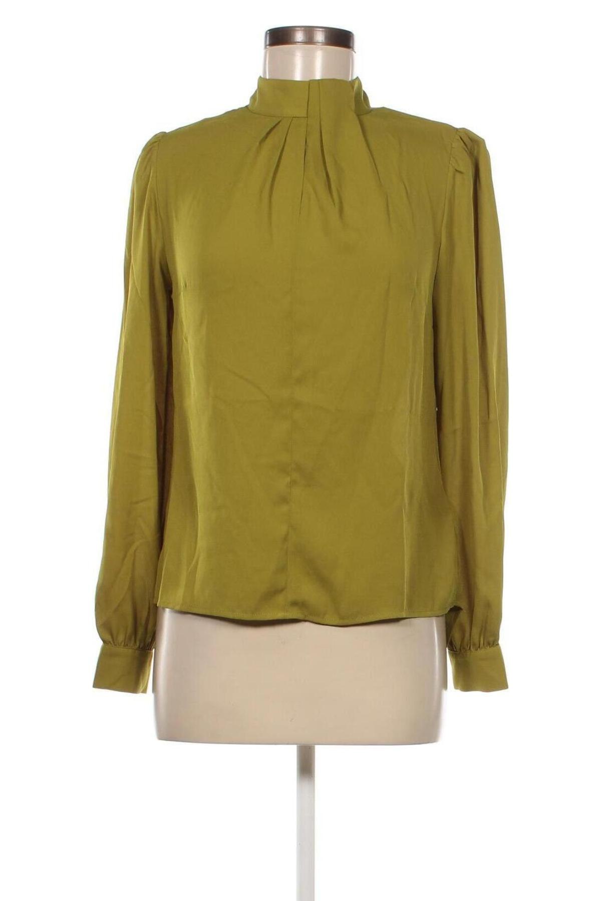 Дамска блуза Guido Maria Kretschmer for About You, Размер XS, Цвят Зелен, Цена 43,28 лв.