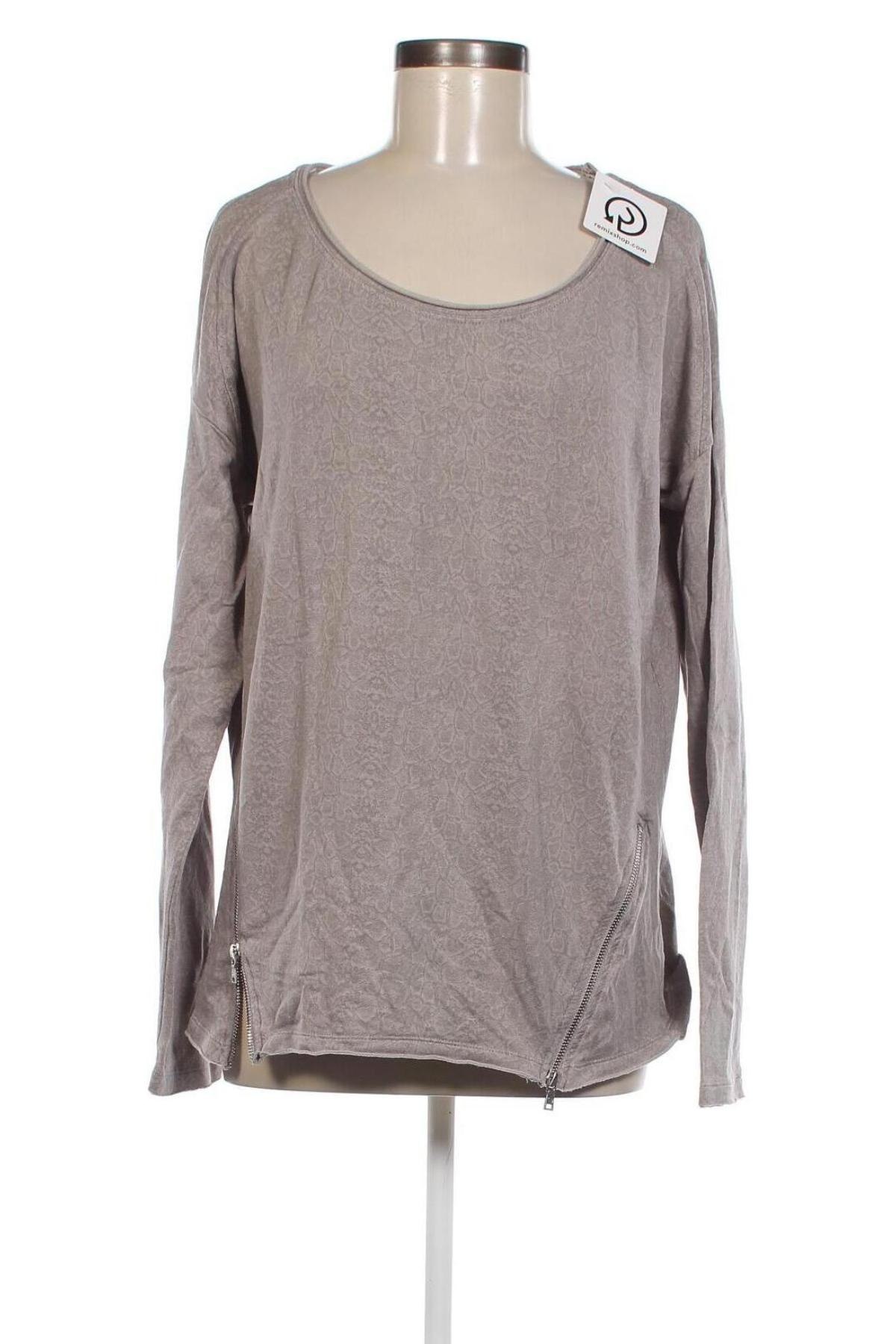Γυναικεία μπλούζα Gwynedds, Μέγεθος L, Χρώμα Γκρί, Τιμή 1,76 €