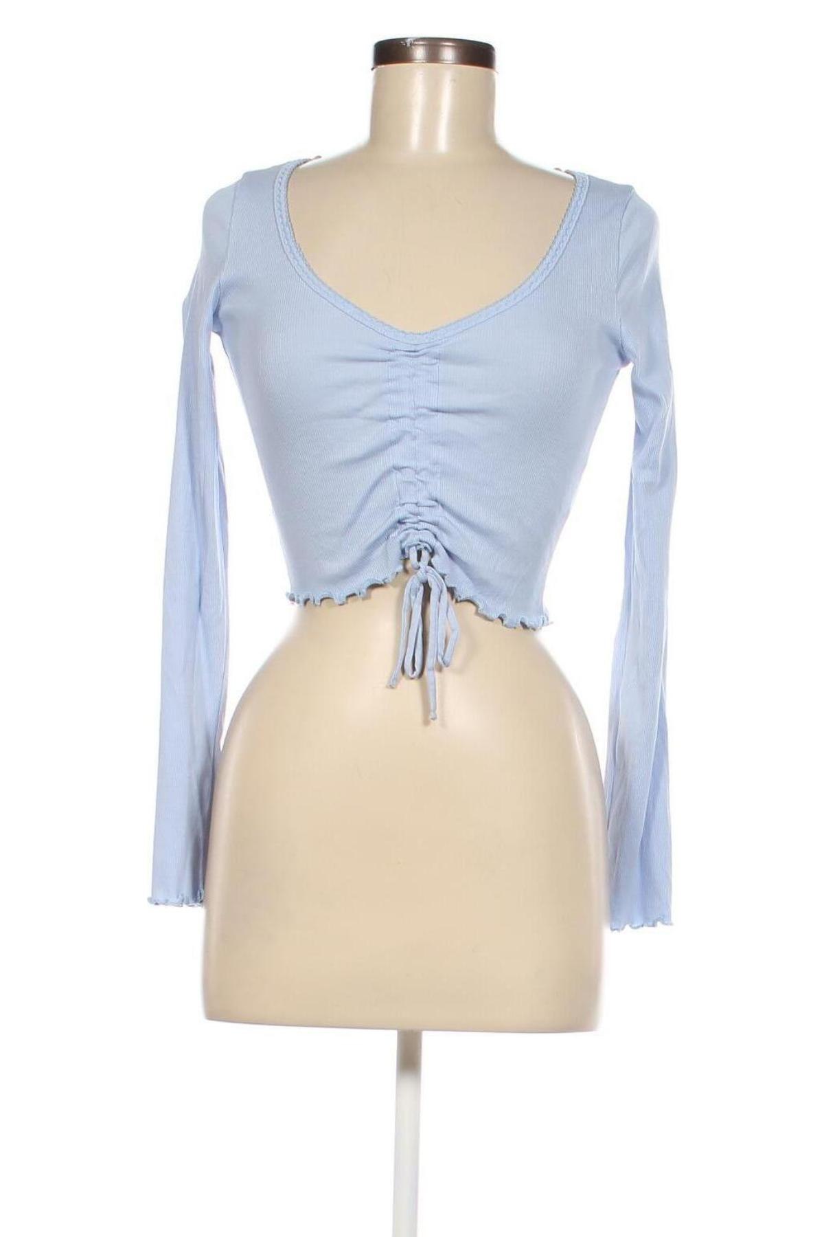 Γυναικεία μπλούζα H&M, Μέγεθος XS, Χρώμα Μπλέ, Τιμή 2,50 €