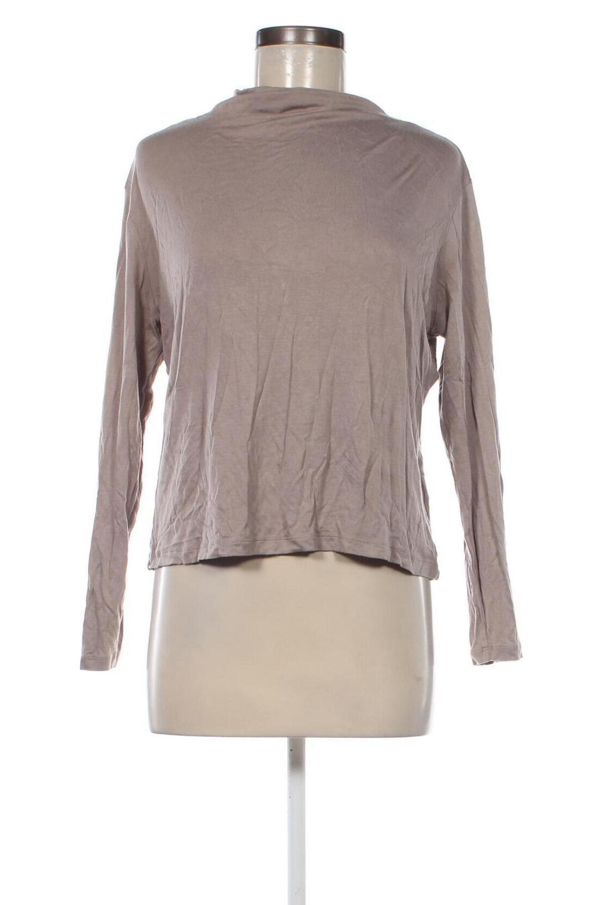 Дамска блуза H&M, Размер L, Цвят Кафяв, Цена 18,82 лв.
