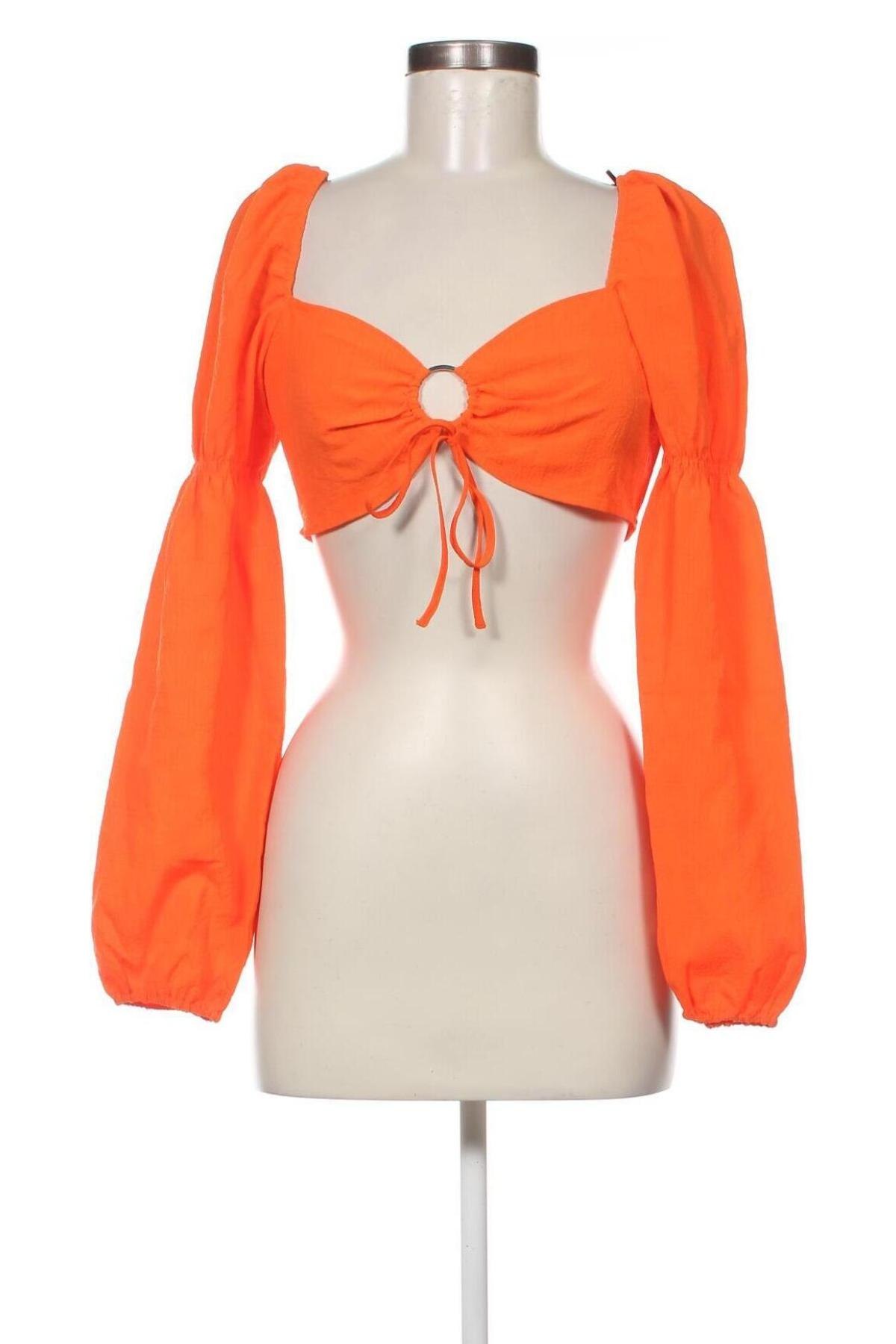 Γυναικεία μπλούζα H&M Divided, Μέγεθος M, Χρώμα Πορτοκαλί, Τιμή 19,18 €