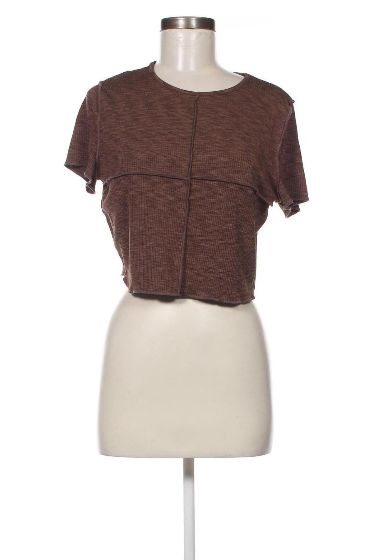 Γυναικεία μπλούζα H&M Divided, Μέγεθος XL, Χρώμα Καφέ, Τιμή 2,70 €