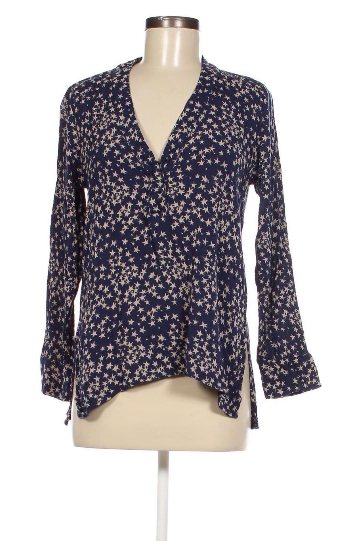 Дамска блуза H&M L.O.G.G., Размер M, Цвят Син, Цена 7,98 лв.