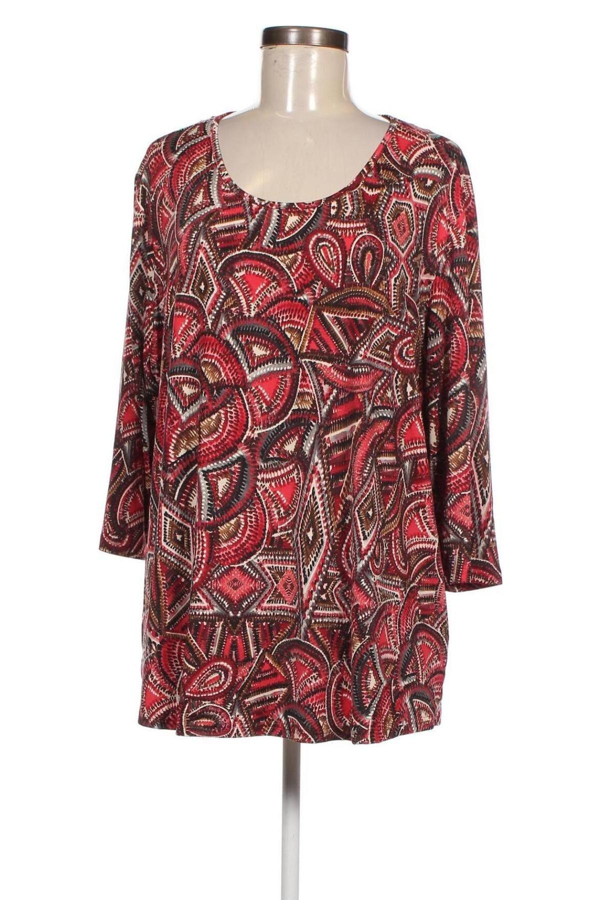 Γυναικεία μπλούζα Helena Vera, Μέγεθος L, Χρώμα Πολύχρωμο, Τιμή 14,85 €