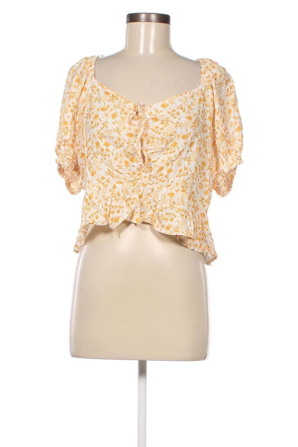 Γυναικεία μπλούζα Hollister, Μέγεθος XL, Χρώμα Πολύχρωμο, Τιμή 4,82 €
