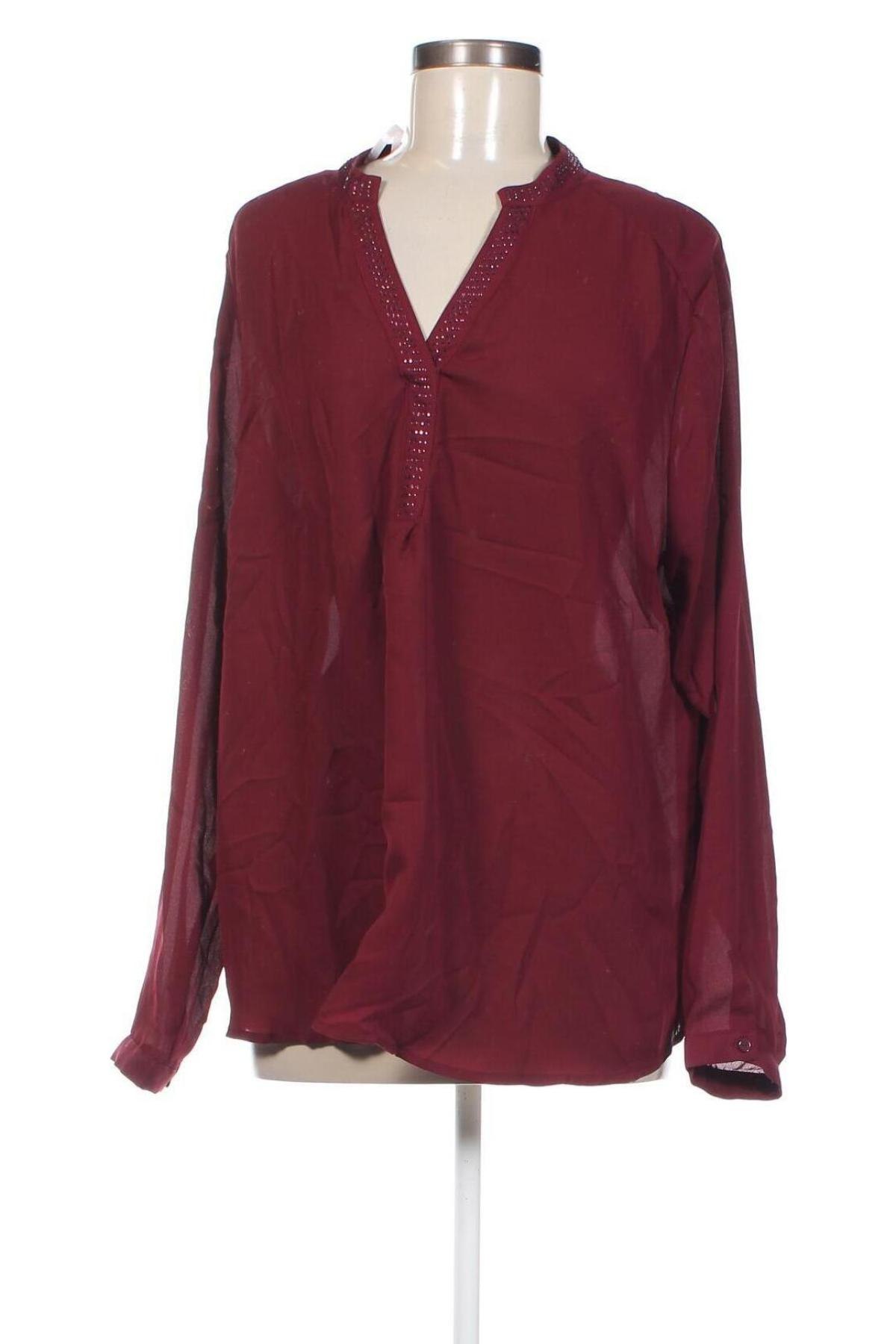 Γυναικεία μπλούζα Janina, Μέγεθος XL, Χρώμα Κόκκινο, Τιμή 11,75 €