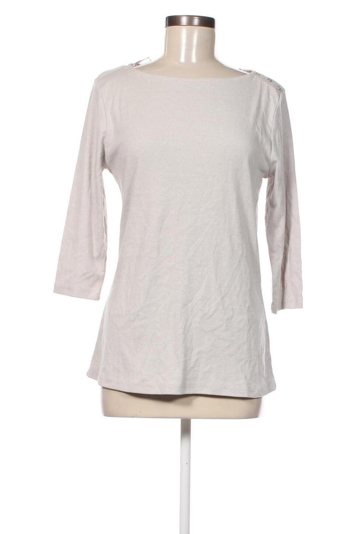 Γυναικεία μπλούζα Jean Pascale, Μέγεθος L, Χρώμα Γκρί, Τιμή 11,75 €