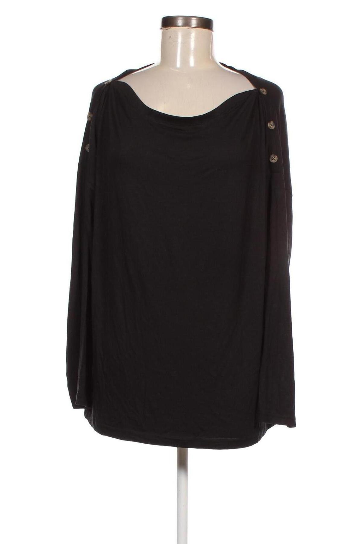 Дамска блуза Jean Pascale, Размер XL, Цвят Черен, Цена 8,74 лв.