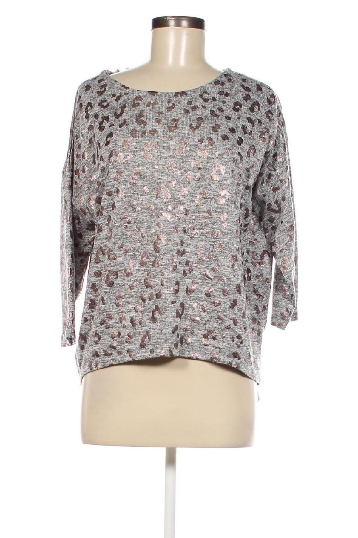Γυναικεία μπλούζα Jean Pascale, Μέγεθος M, Χρώμα Γκρί, Τιμή 3,41 €