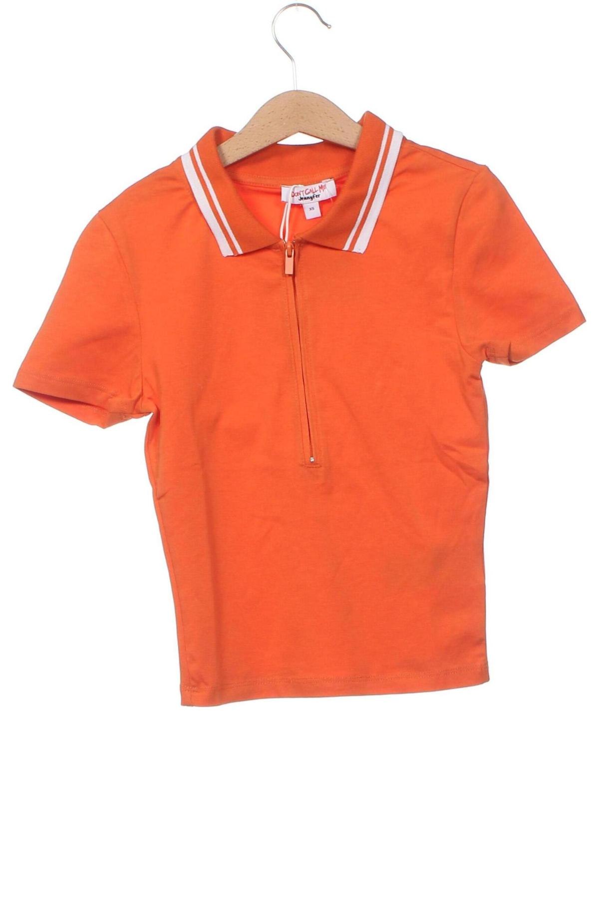 Γυναικεία μπλούζα Jennyfer, Μέγεθος XS, Χρώμα Πορτοκαλί, Τιμή 15,98 €