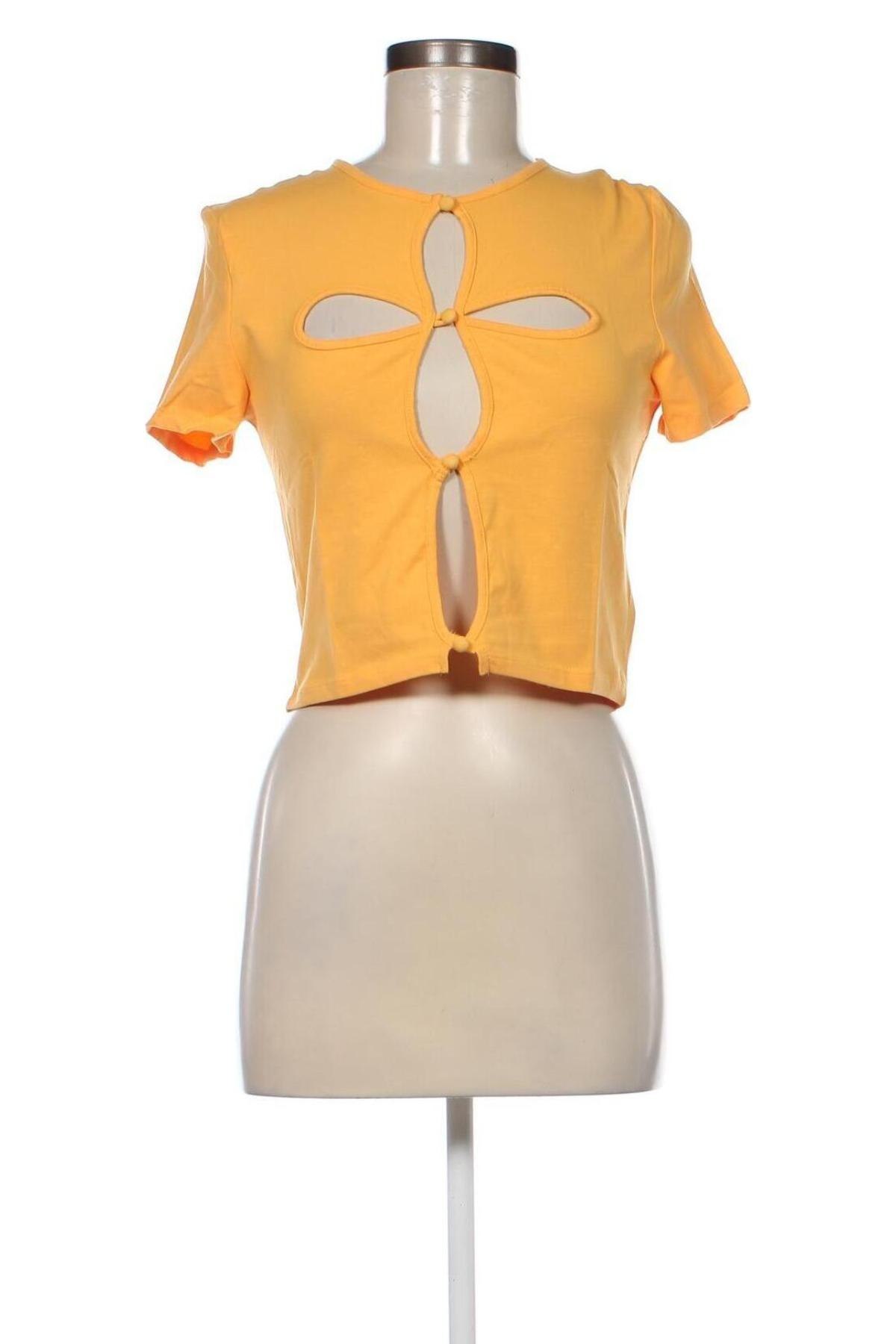 Дамска блуза Jennyfer, Размер M, Цвят Жълт, Цена 8,06 лв.