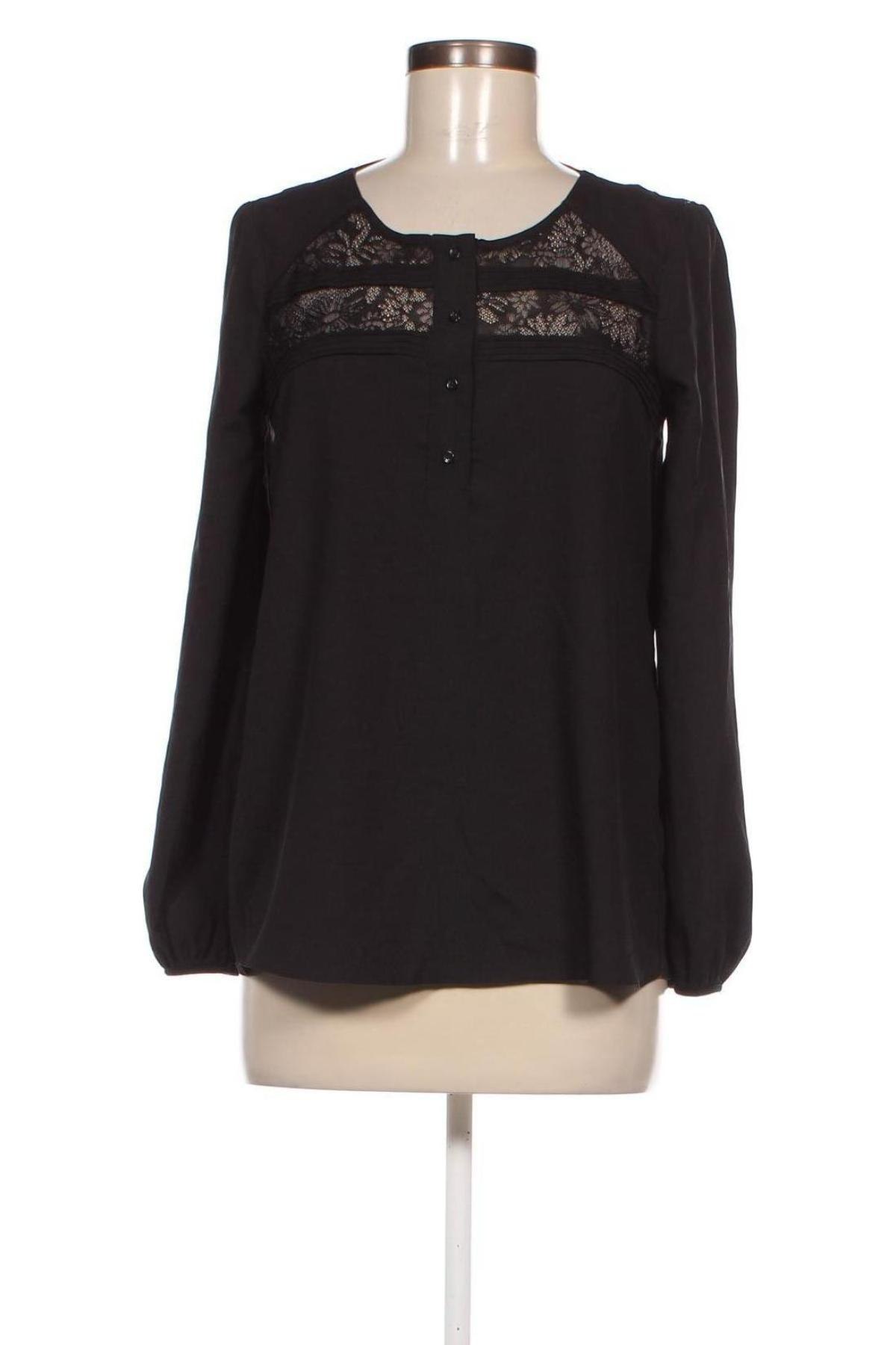 Γυναικεία μπλούζα Kookai, Μέγεθος M, Χρώμα Μαύρο, Τιμή 9,46 €