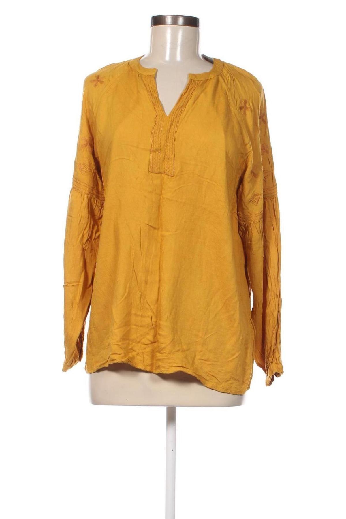 Дамска блуза LC Waikiki, Размер M, Цвят Жълт, Цена 10,04 лв.