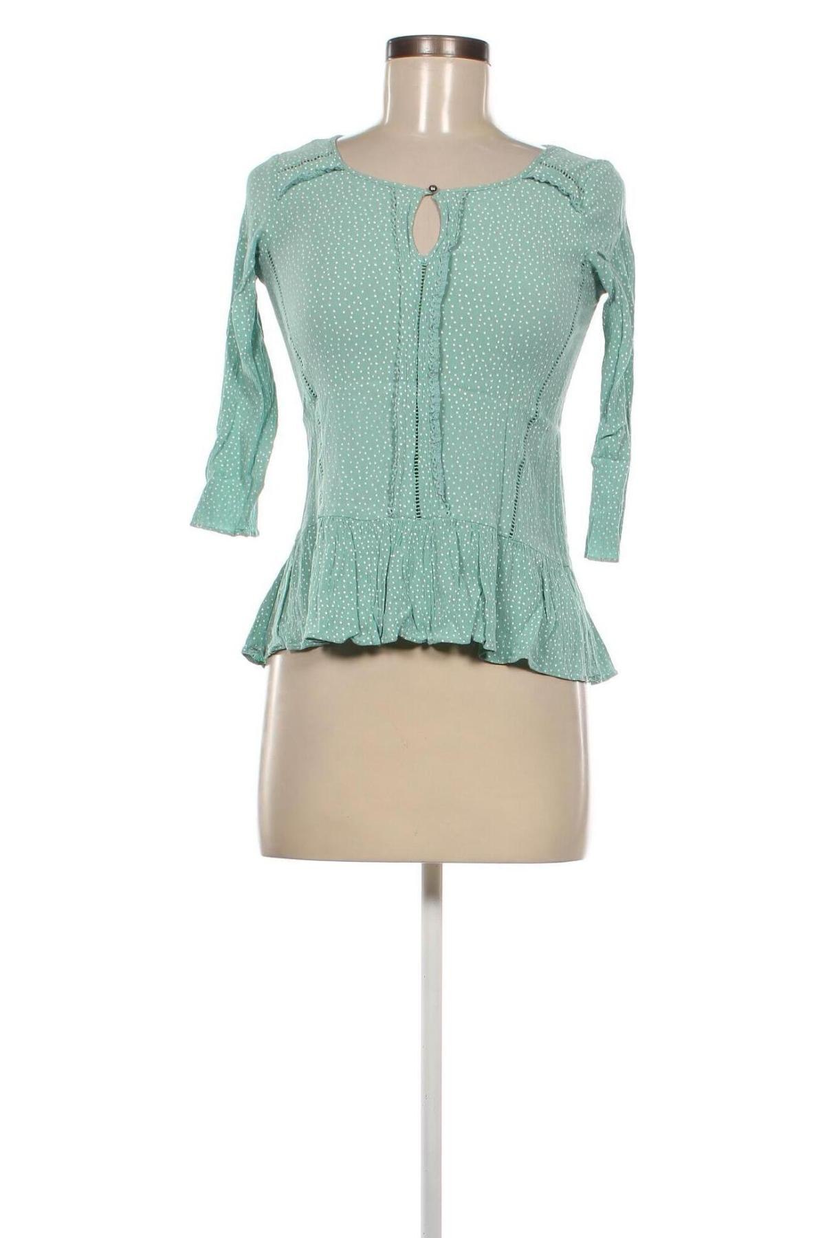 Γυναικεία μπλούζα Lauren Conrad, Μέγεθος XS, Χρώμα Πράσινο, Τιμή 3,91 €