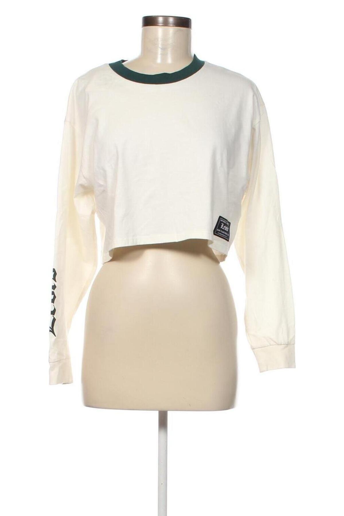 Γυναικεία μπλούζα Levi's, Μέγεθος XS, Χρώμα Εκρού, Τιμή 18,93 €