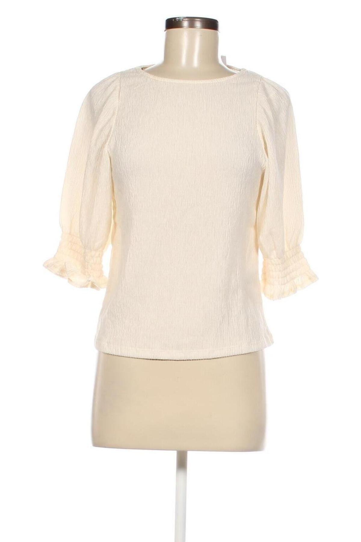 Γυναικεία μπλούζα Lindex, Μέγεθος S, Χρώμα Εκρού, Τιμή 15,98 €