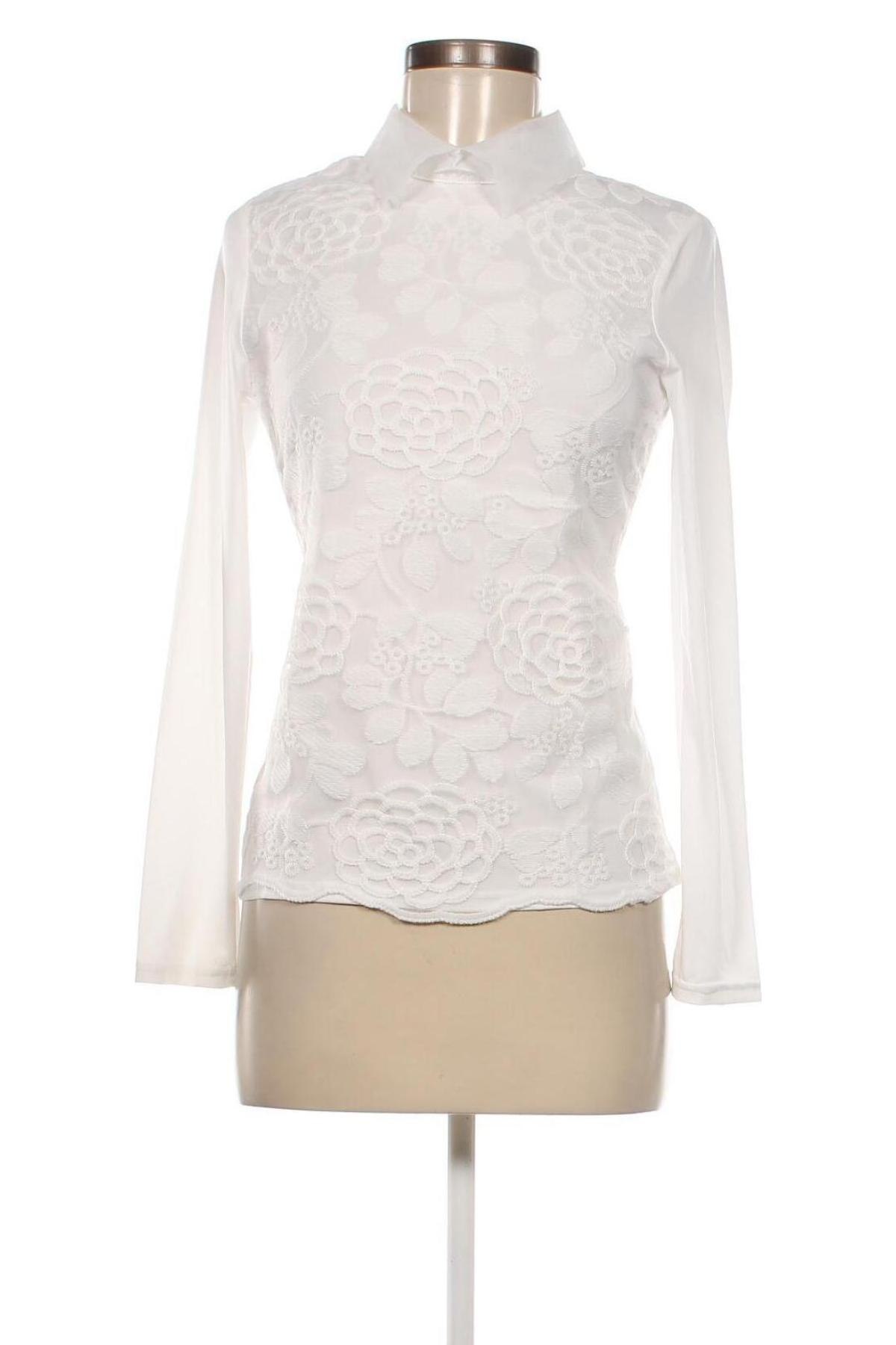 Γυναικεία μπλούζα Ljr, Μέγεθος S, Χρώμα Λευκό, Τιμή 11,75 €