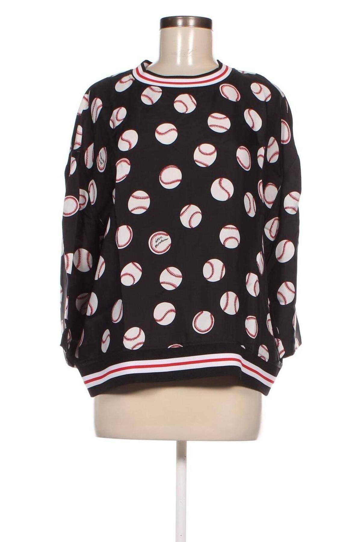Γυναικεία μπλούζα Love Moschino, Μέγεθος M, Χρώμα Μαύρο, Τιμή 105,50 €