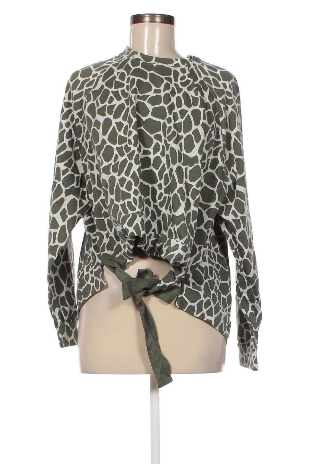 Дамска блуза Made In Italy, Размер XL, Цвят Зелен, Цена 19,00 лв.