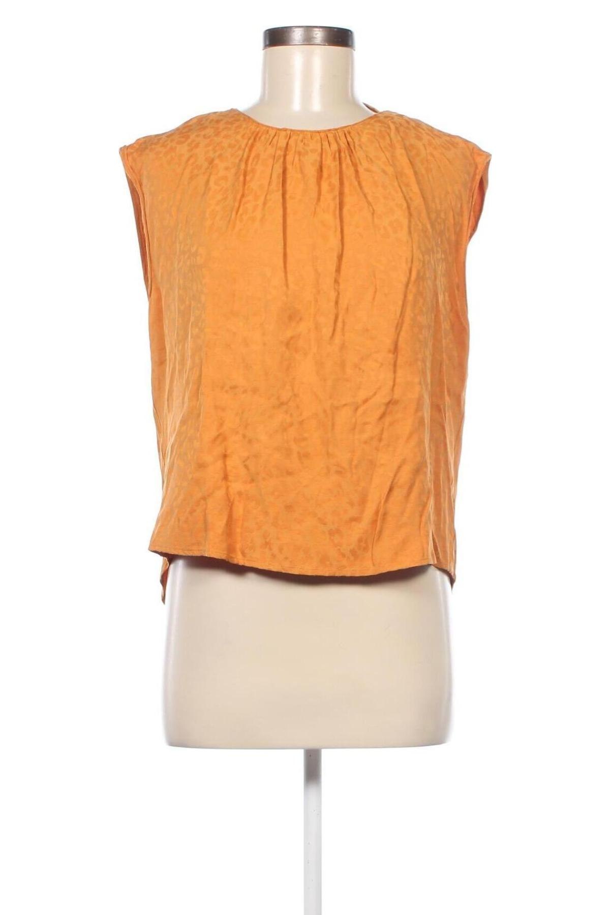 Дамска блуза Mango, Размер S, Цвят Жълт, Цена 8,20 лв.