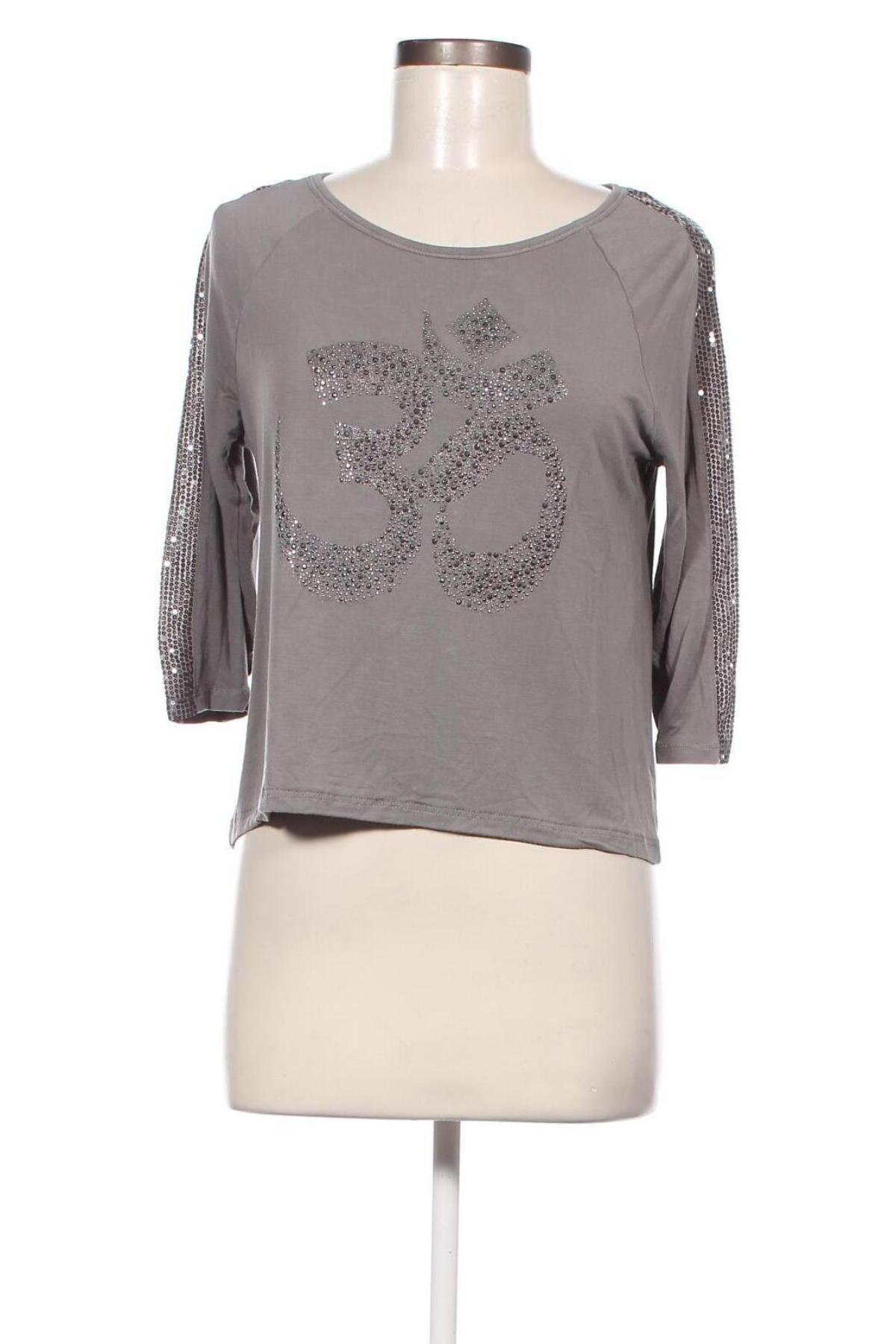 Damen Shirt Monari, Größe L, Farbe Grau, Preis 5,95 €