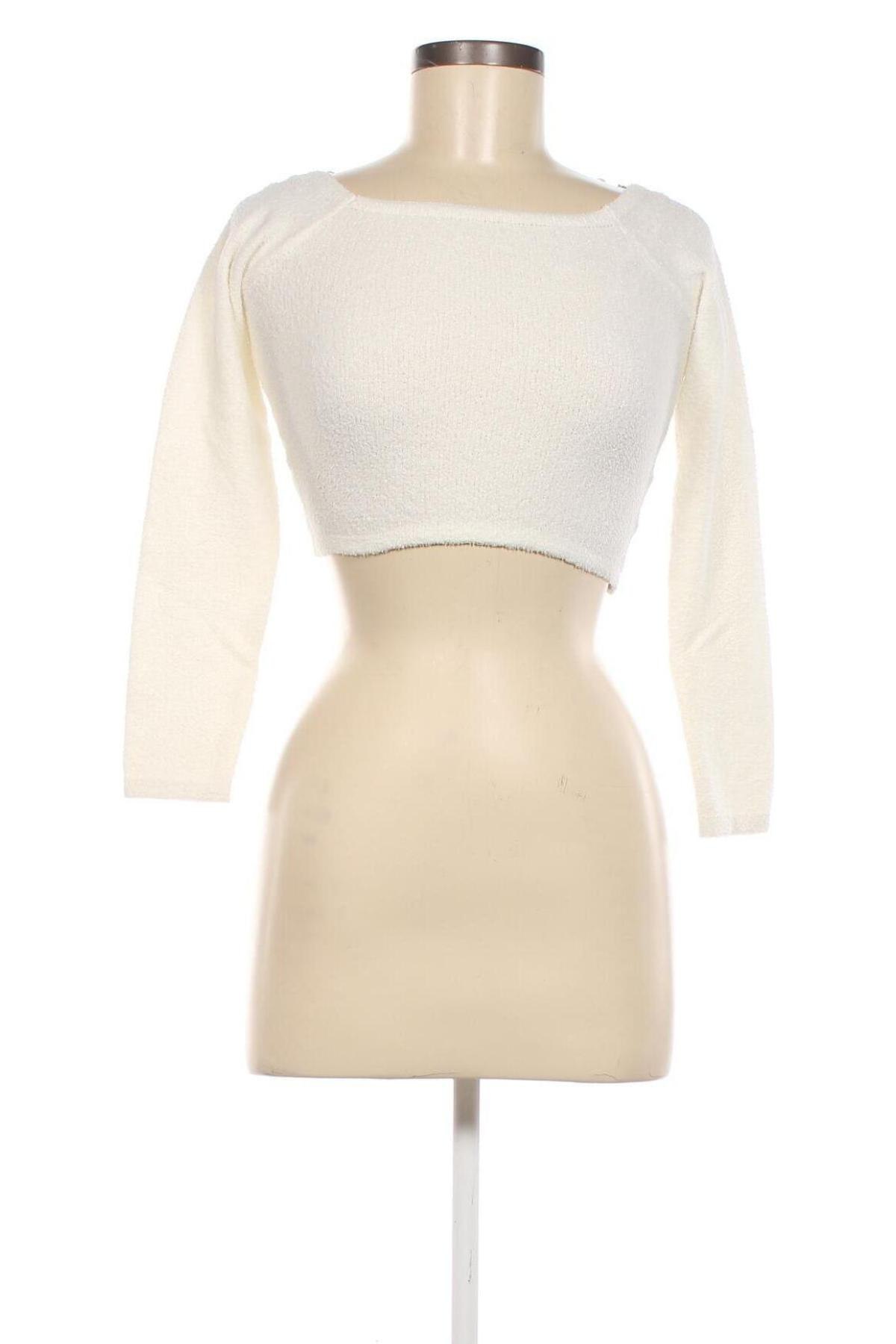 Γυναικεία μπλούζα Monki, Μέγεθος XXS, Χρώμα Λευκό, Τιμή 2,01 €
