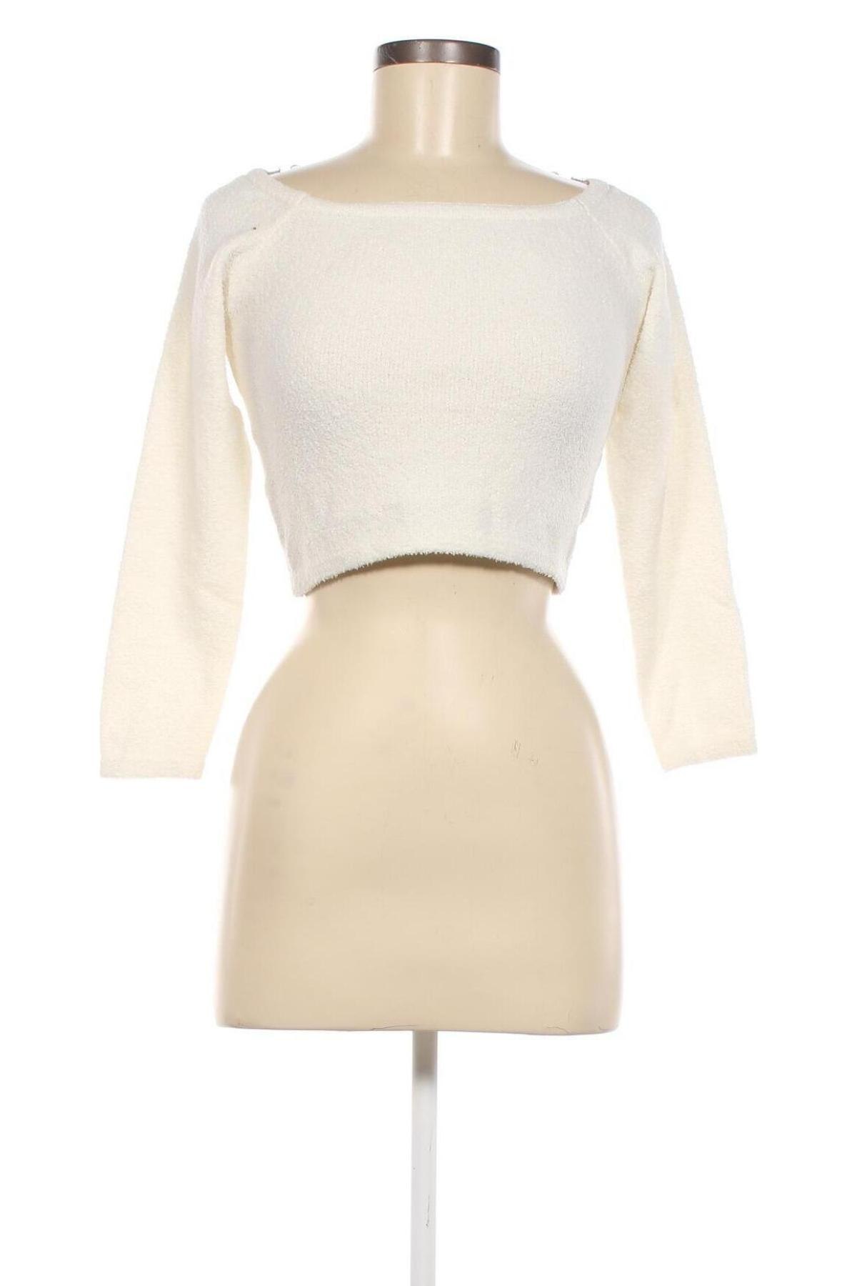 Γυναικεία μπλούζα Monki, Μέγεθος S, Χρώμα Λευκό, Τιμή 2,01 €